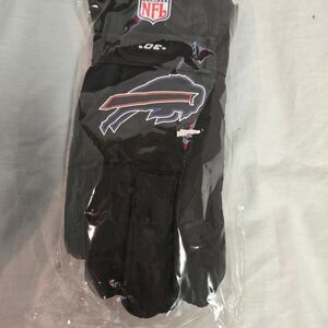 Nfl Men's Black Gloves